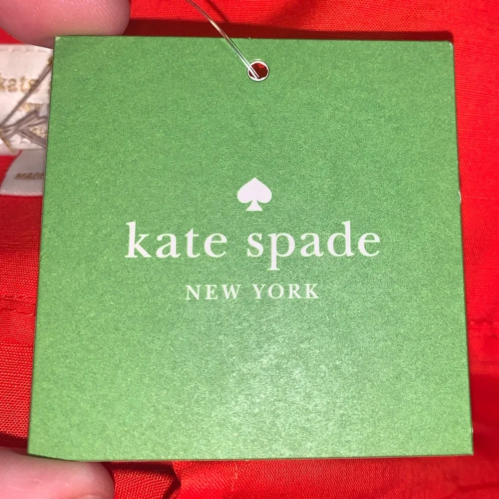 KATE SPADE: NWT Cherpeper Slub Cotton Colotte Pants - Size 00